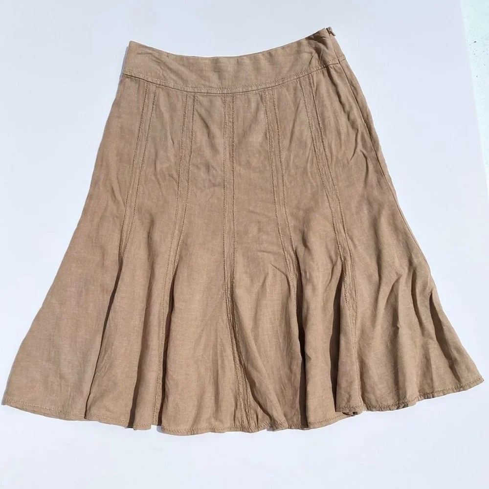 Dalia Collection Tan Skirt Women 4, 28